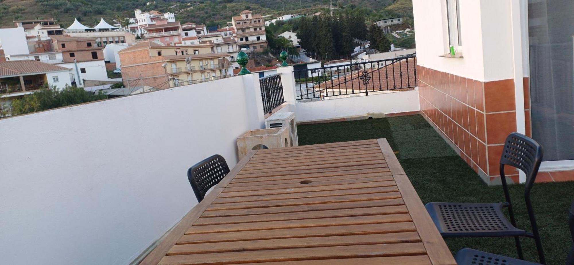 Piso Con Gran Terraza En Malaga Arenas Apartman Kültér fotó