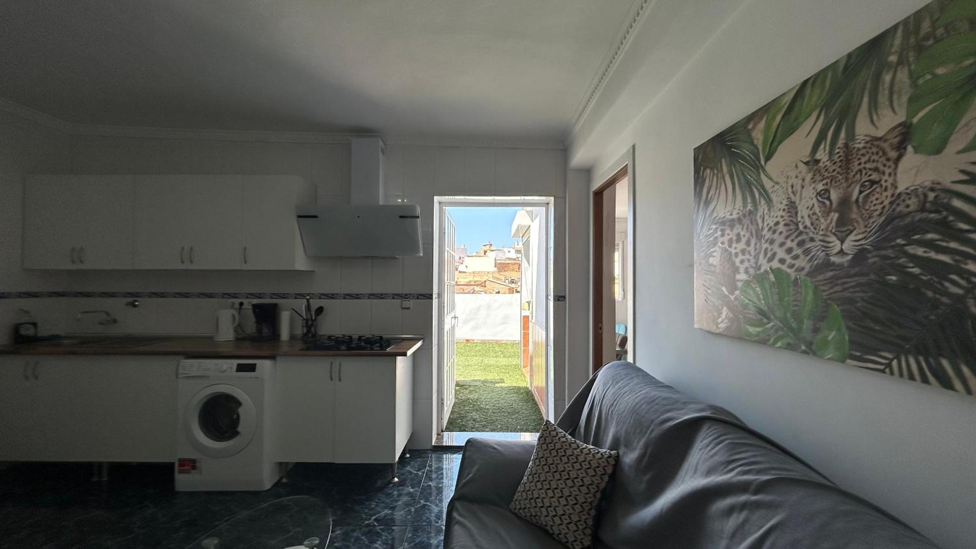Piso Con Gran Terraza En Malaga Arenas Apartman Kültér fotó