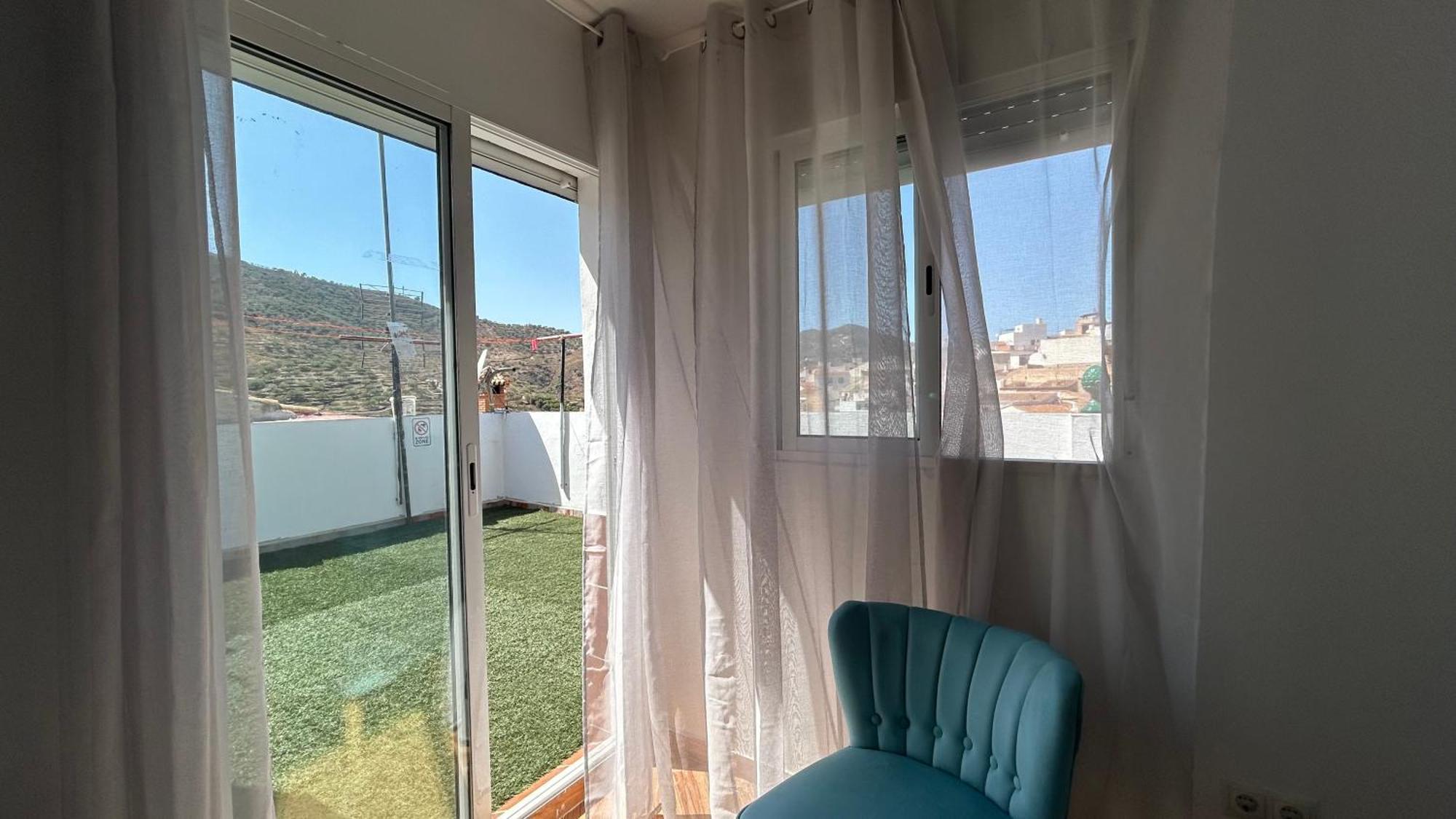 Piso Con Gran Terraza En Malaga Arenas Apartman Kültér fotó