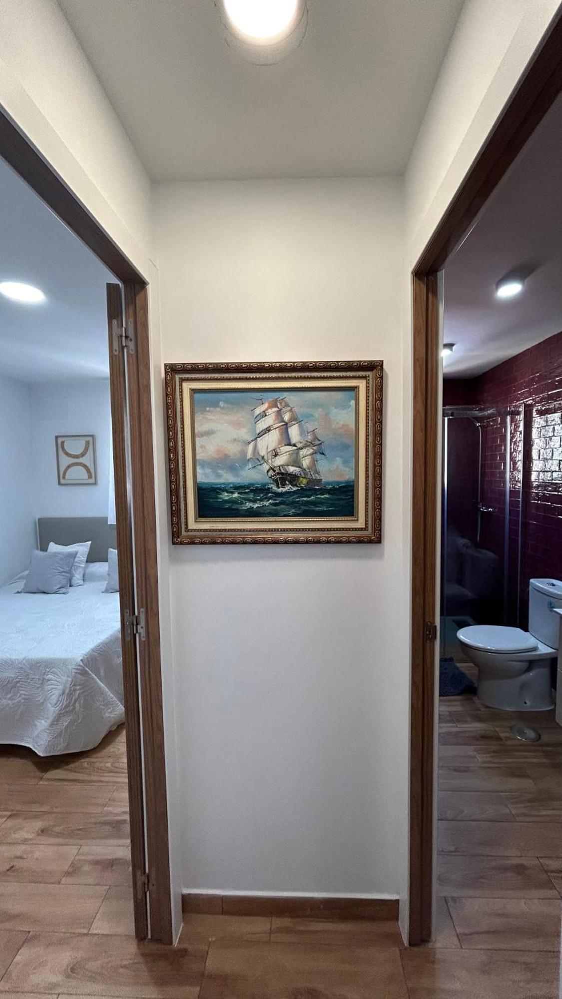 Piso Con Gran Terraza En Malaga Arenas Apartman Kültér fotó